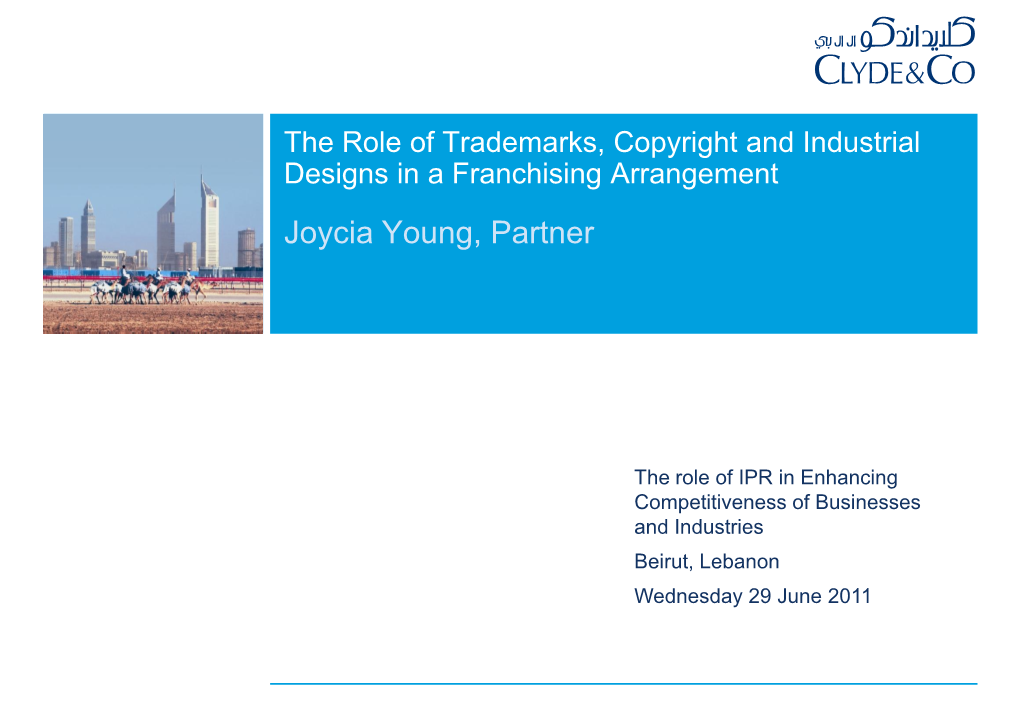 Joycia Young, Partner