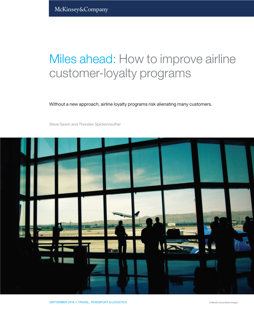 Miles Ahead: How to Improve Airline Customer-Loyalty Programs