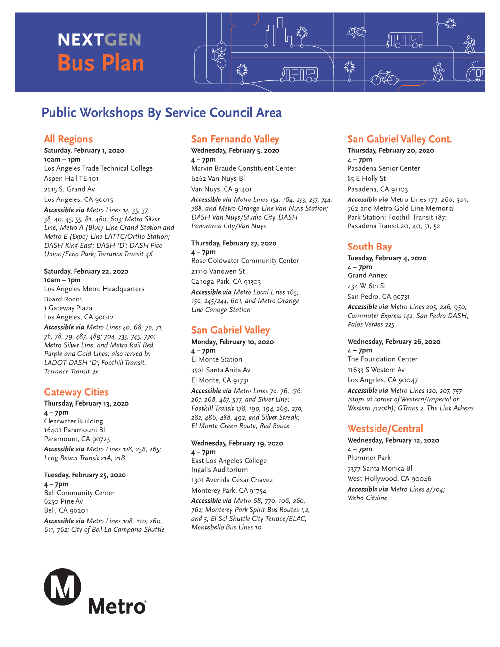 Next Gen Public Workshops Feb 2020