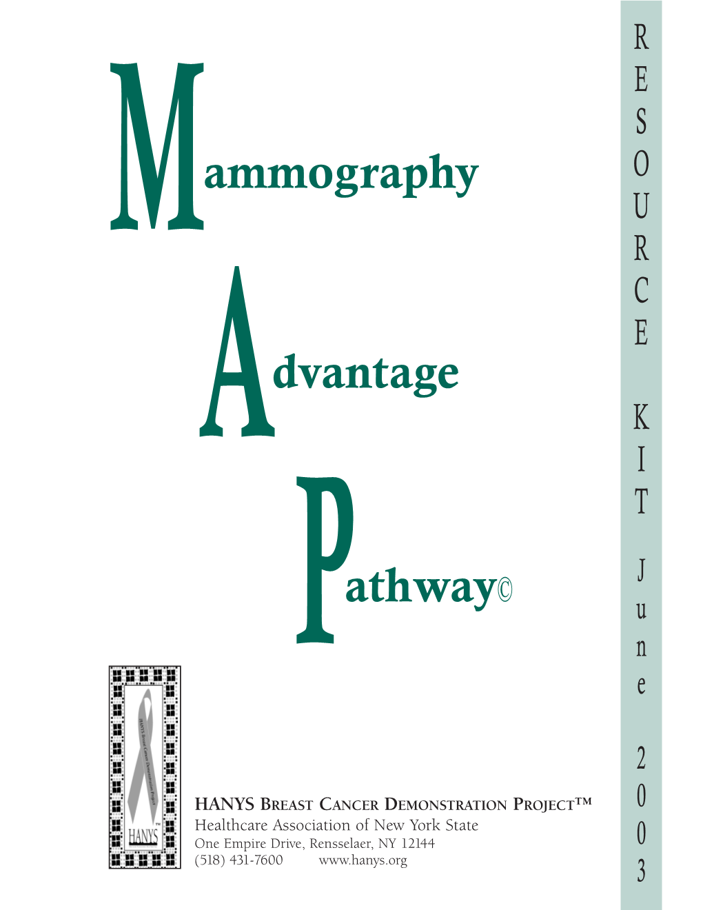 MAP: Mammography Advantage Pathway Resource