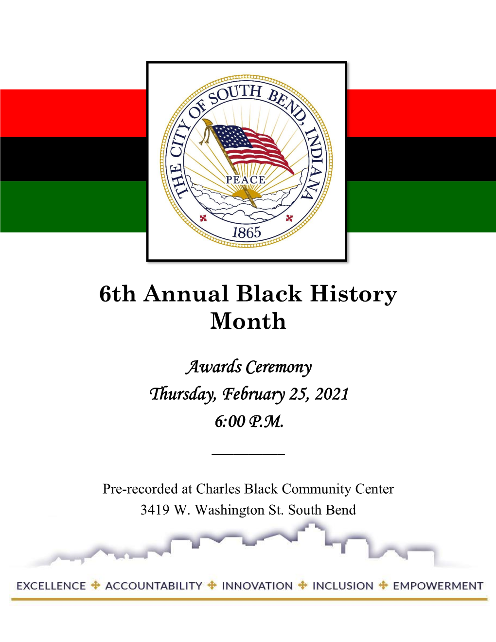 6Th Annual Black History Month