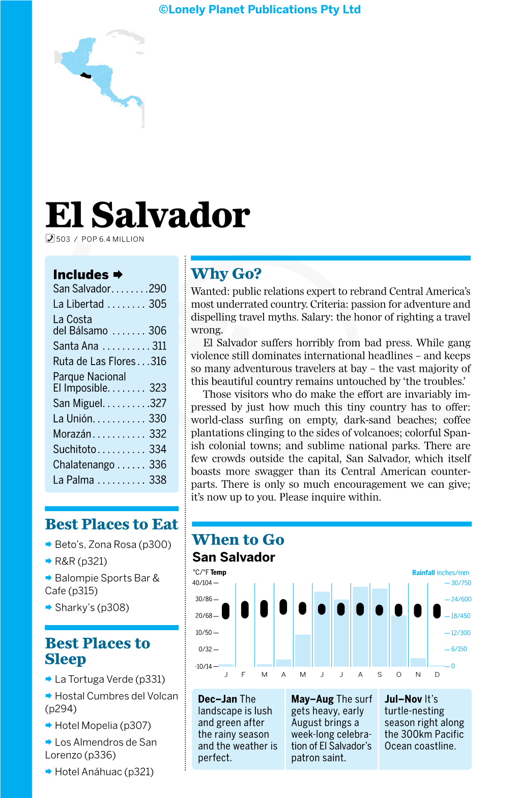 El Salvador Suffers Horribly from Bad Press