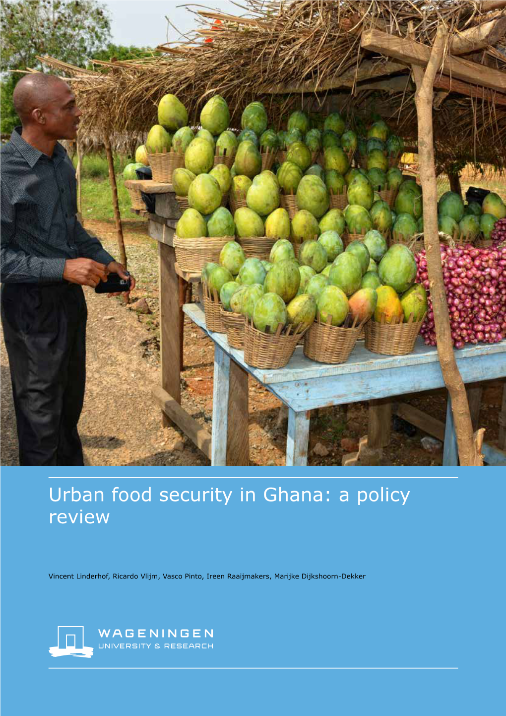 Urban Food Security in Ghana: a Policy Review