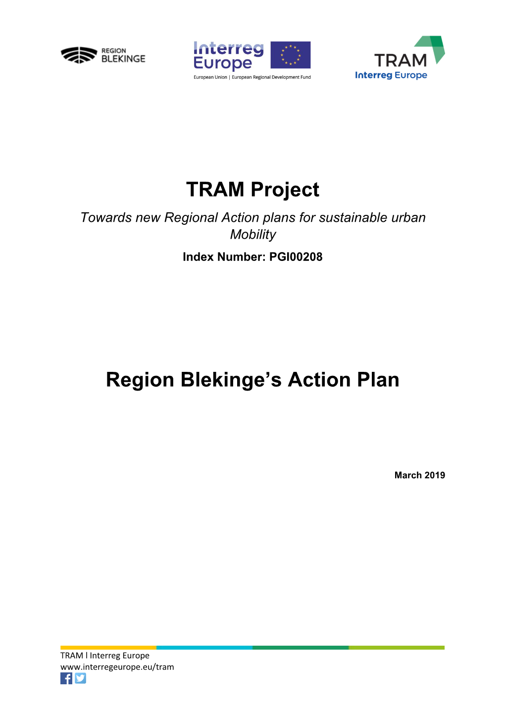 Region Blekinge's Action Plan