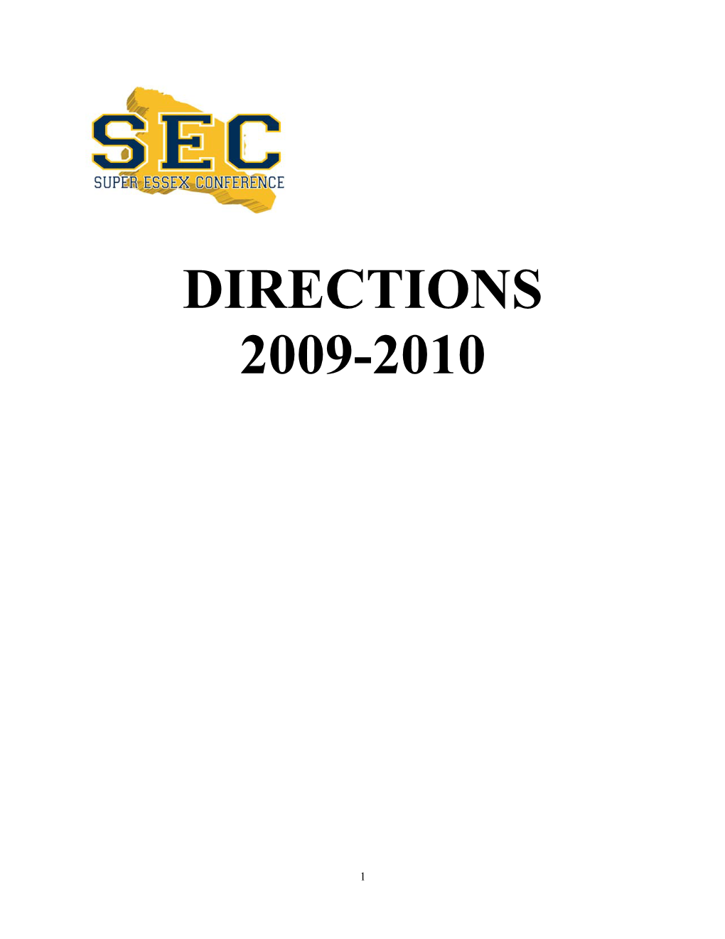 Directions 2009-2010