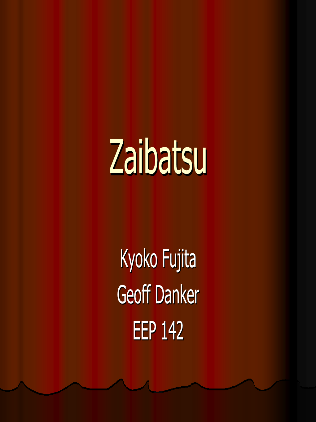 Zaibatsuzaibatsu