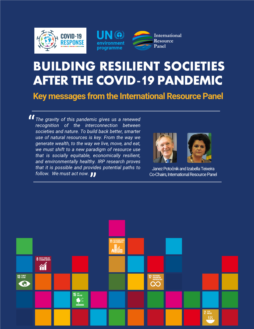 Building Resilient Societies After the Covid-19Pandemic