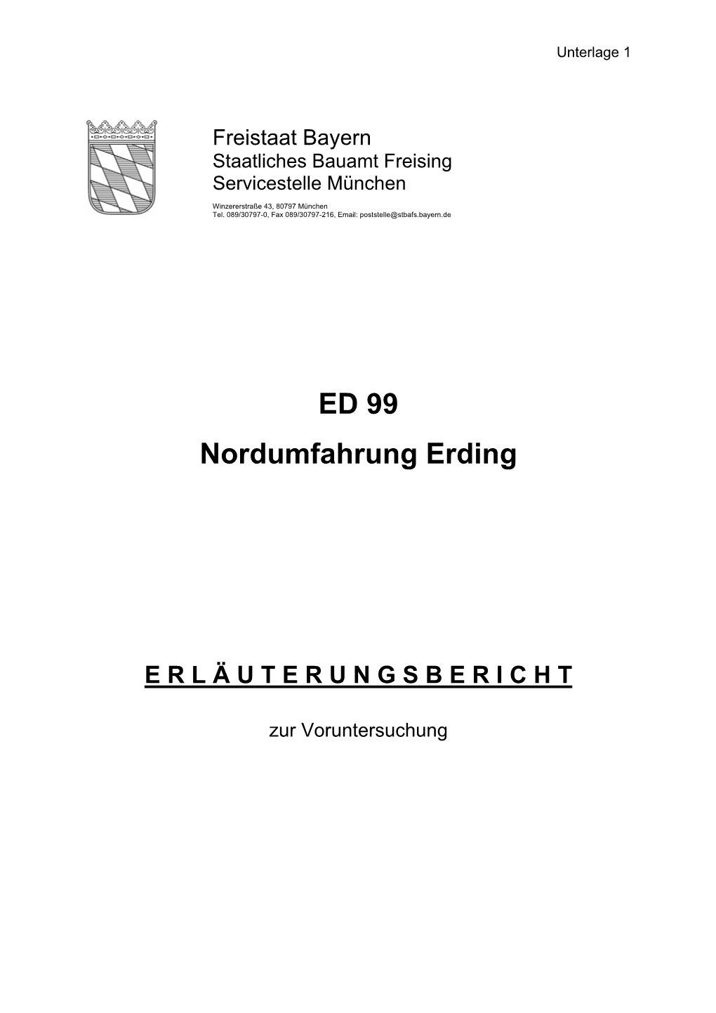 ED 99 Nordumfahrung Erding