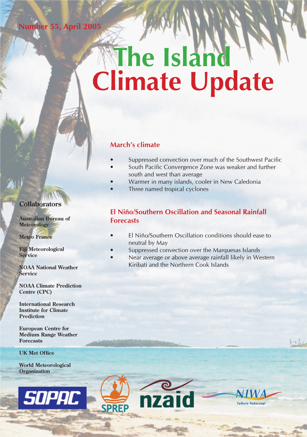 The Island Climate Update