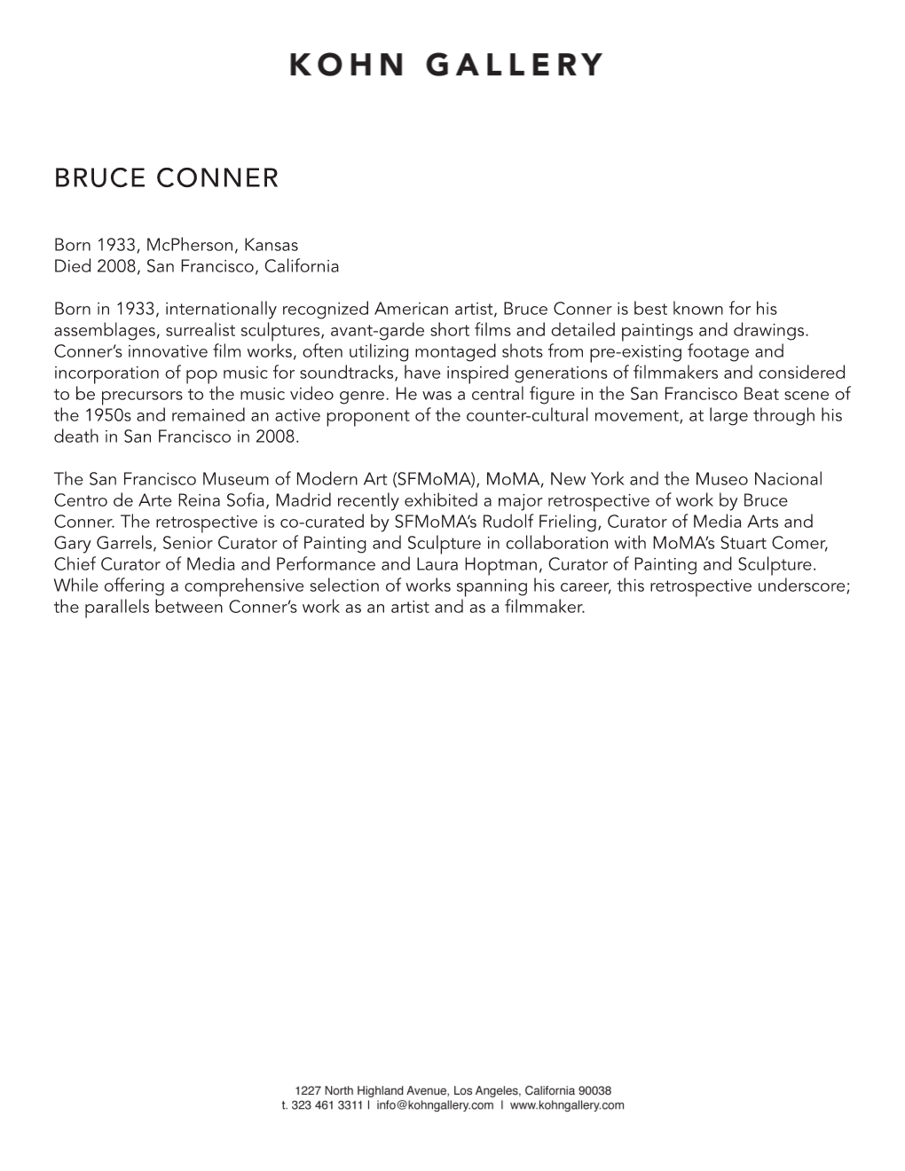 Bruce Conner