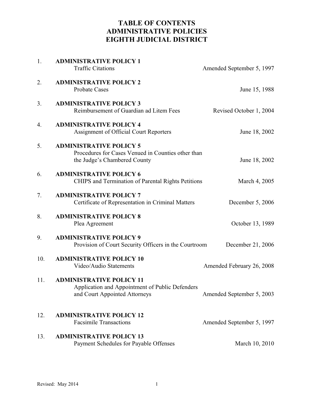 Table of Contents s389