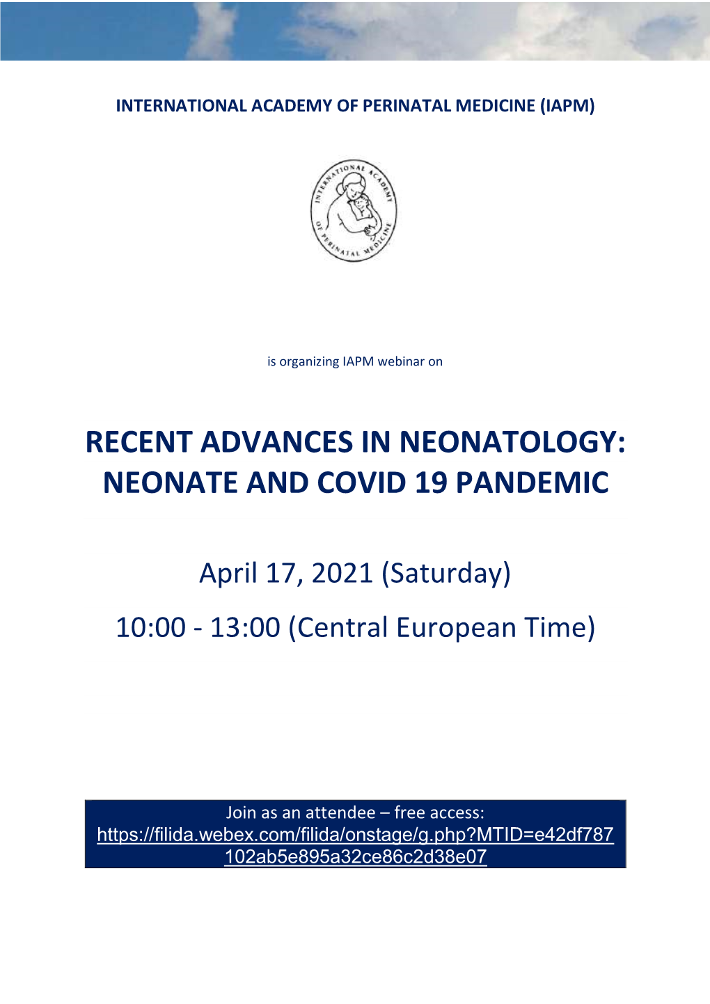 Neonate and Covid 19 Pandemic