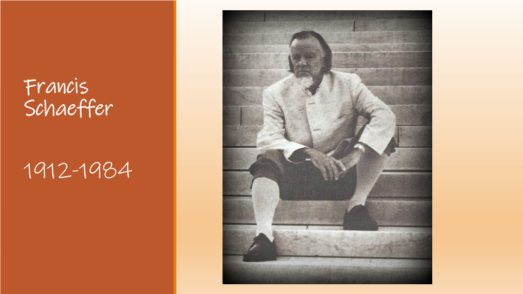 Francis Schaeffer