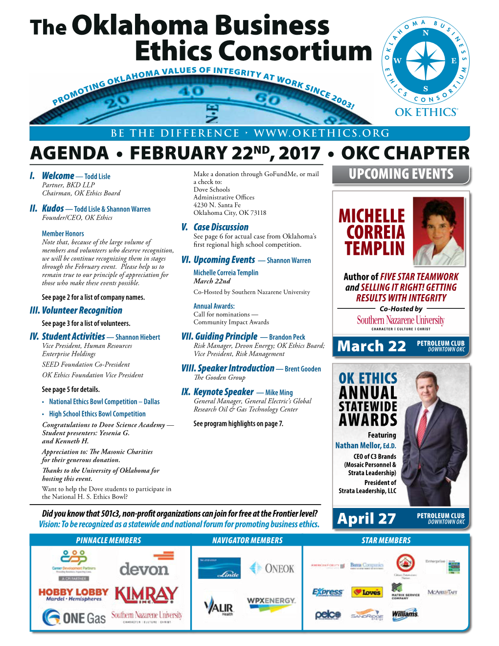 Upcoming Events Ok Ethics Annual