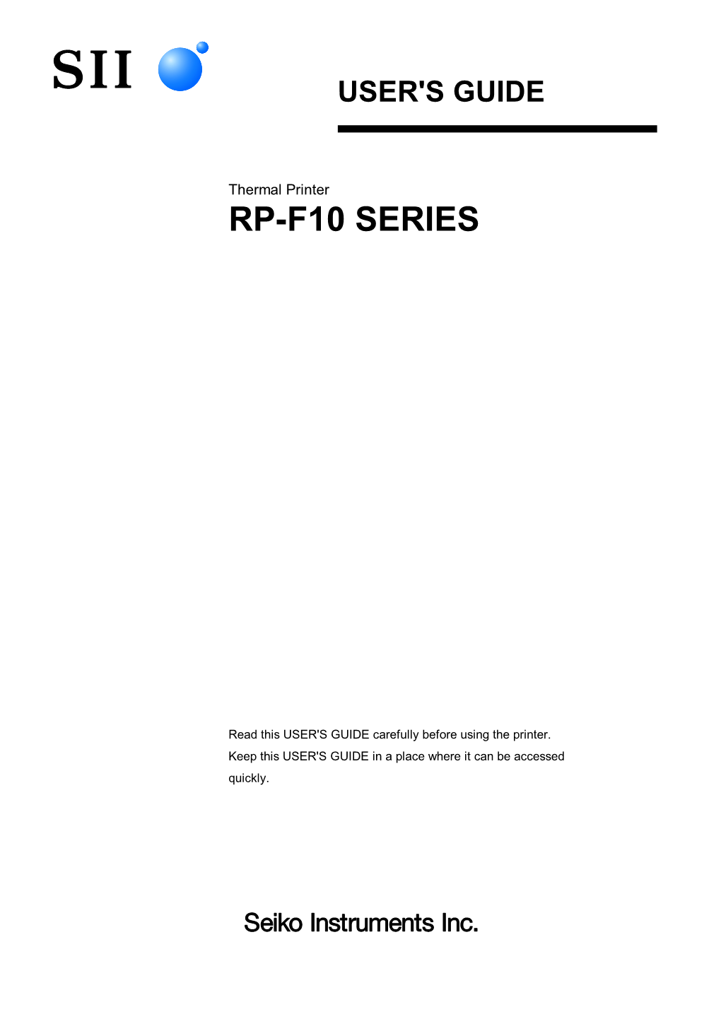 Rp-F10 Series