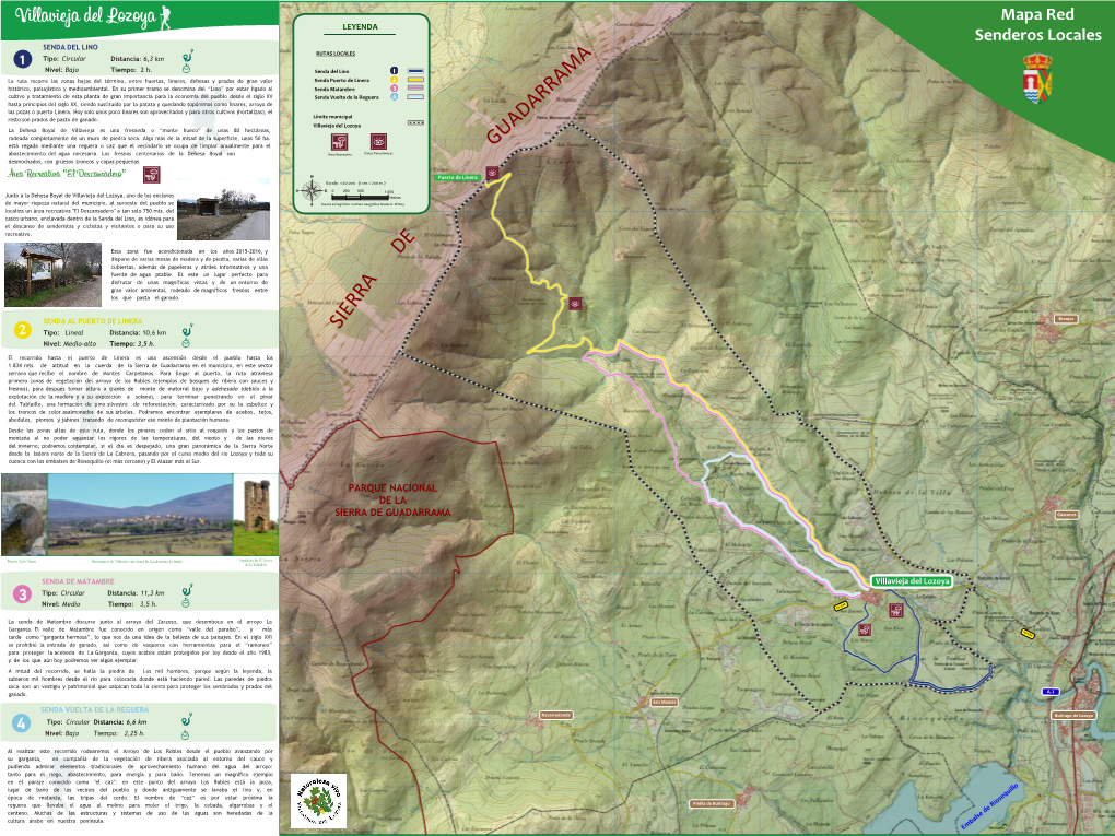 Guía Desplegable Villavieja Del Lozoya V4