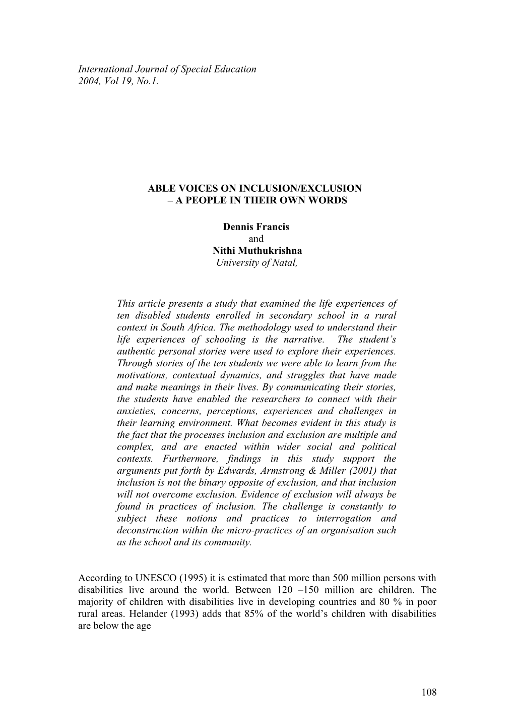 International Journal of Special Education s1