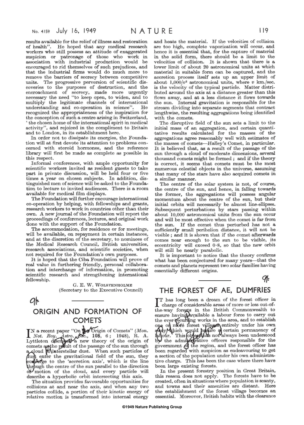 NATURE 119 Results Available for the Relief of Illness and Restoration and Heats the Material