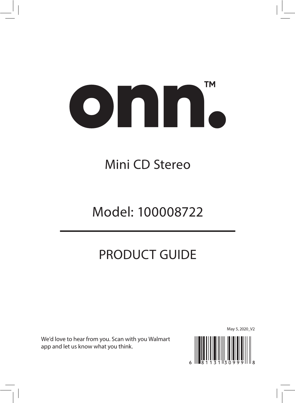 Mini CD Stereo