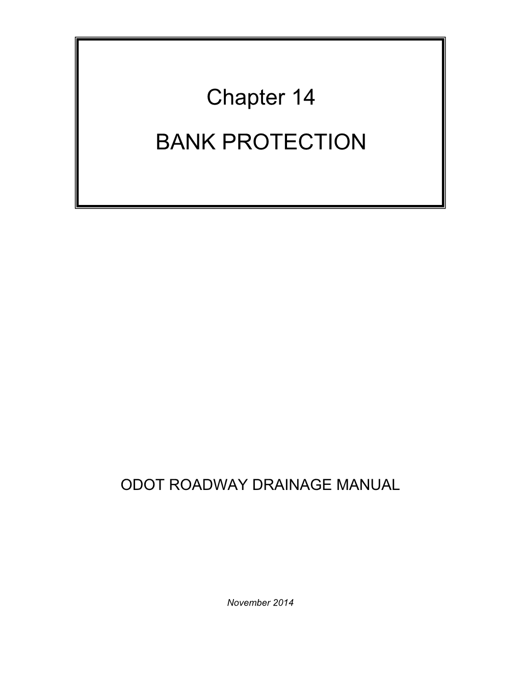 Bank Protection