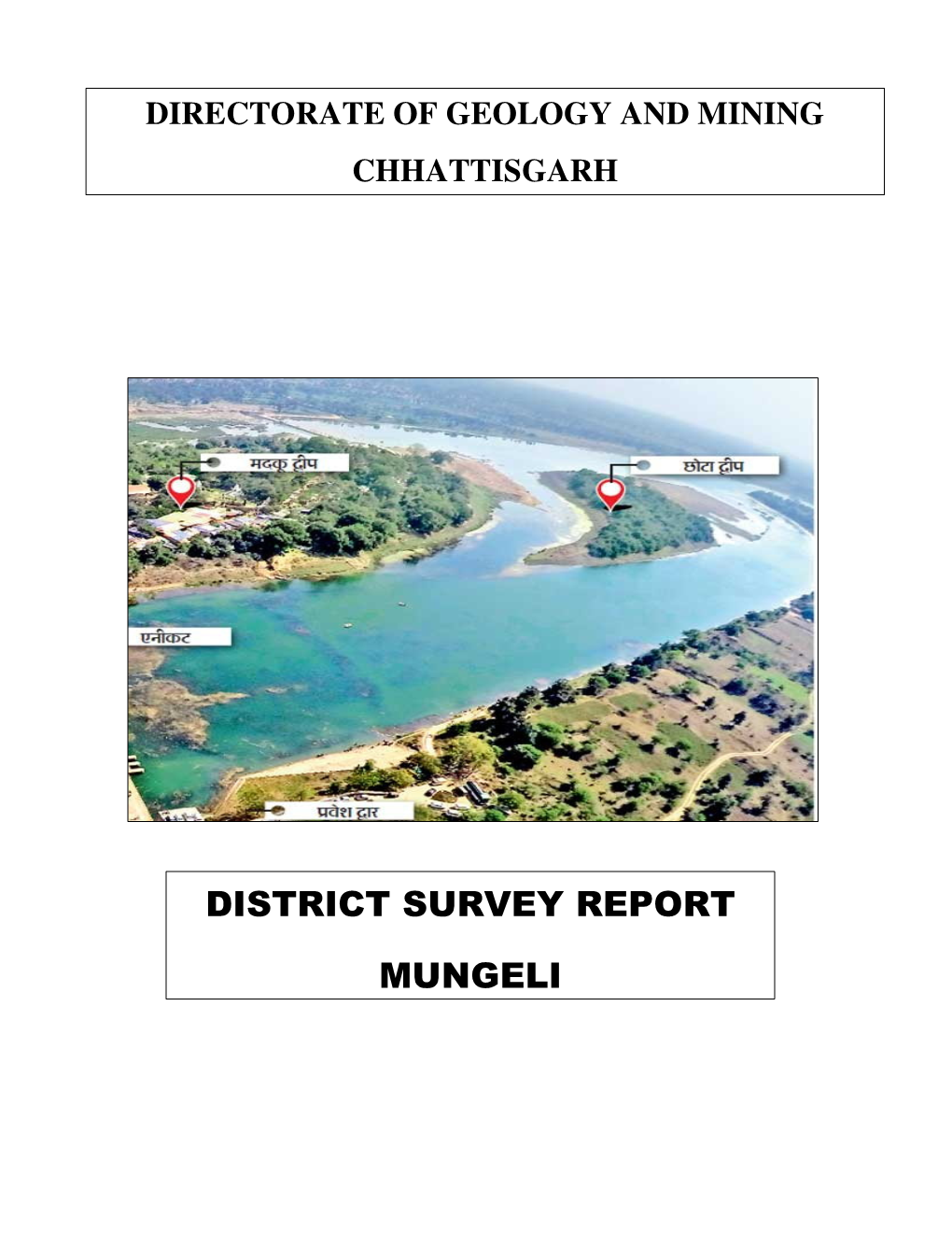 District Survey Report Mungeli