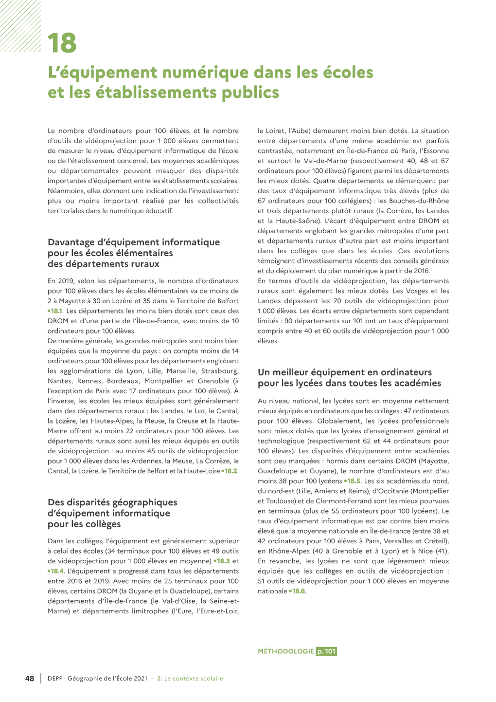 L'équipement Numérique Dans Les Écoles Et Les Établissements Publics