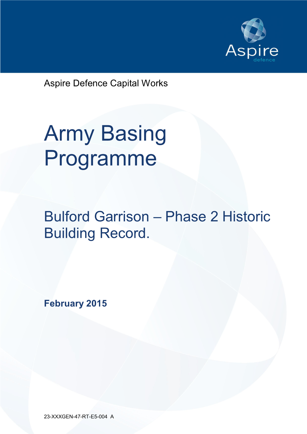 Army Basing Programme