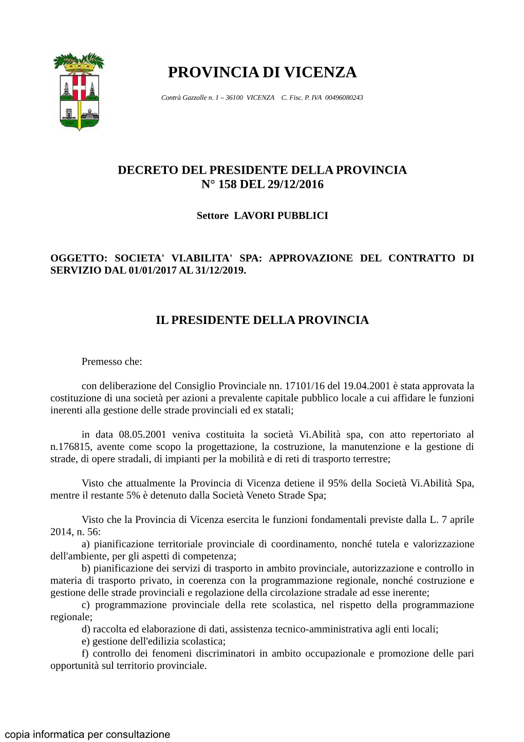 Provincia Di Vicenza