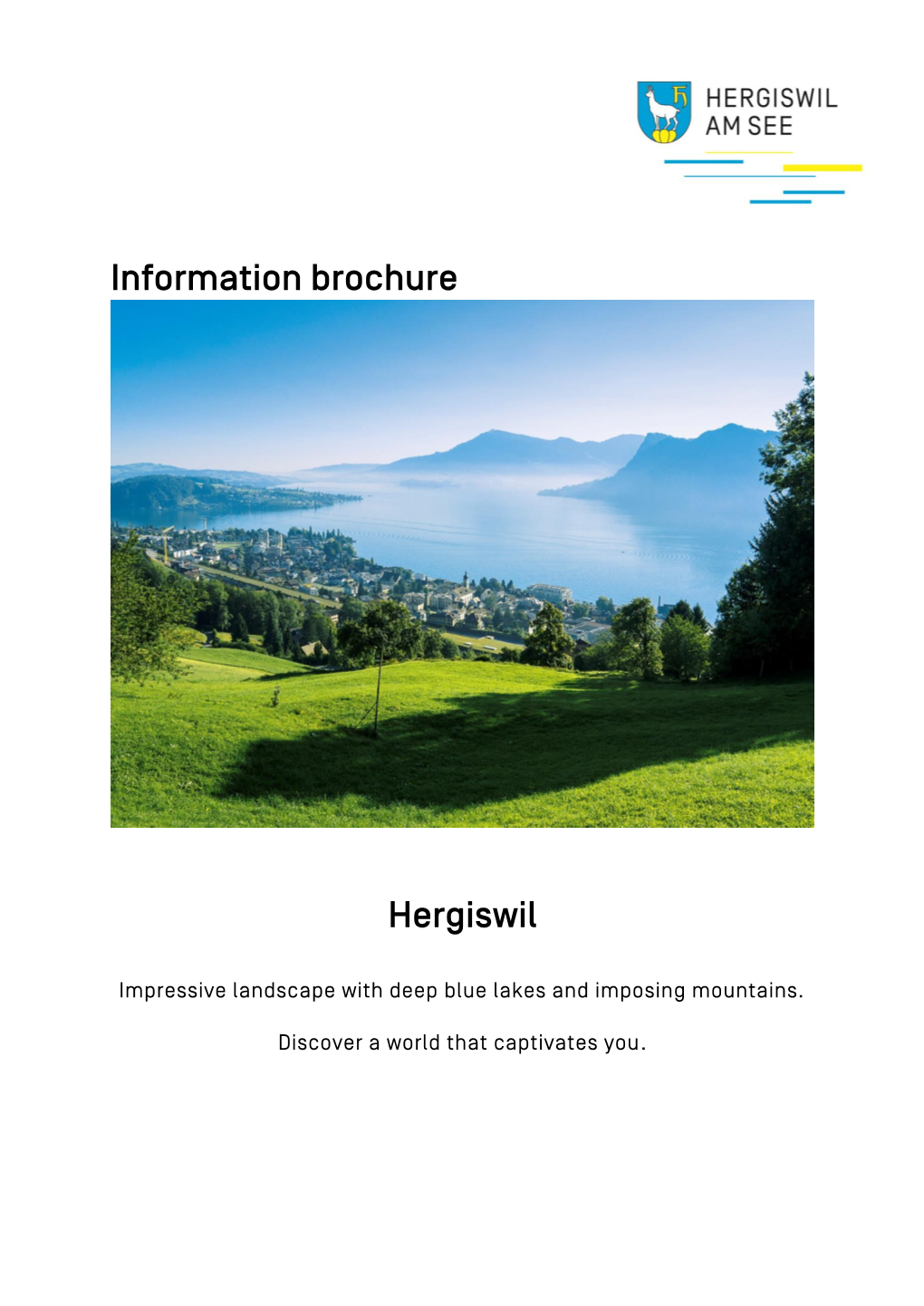 Information Brochure Hergiswil