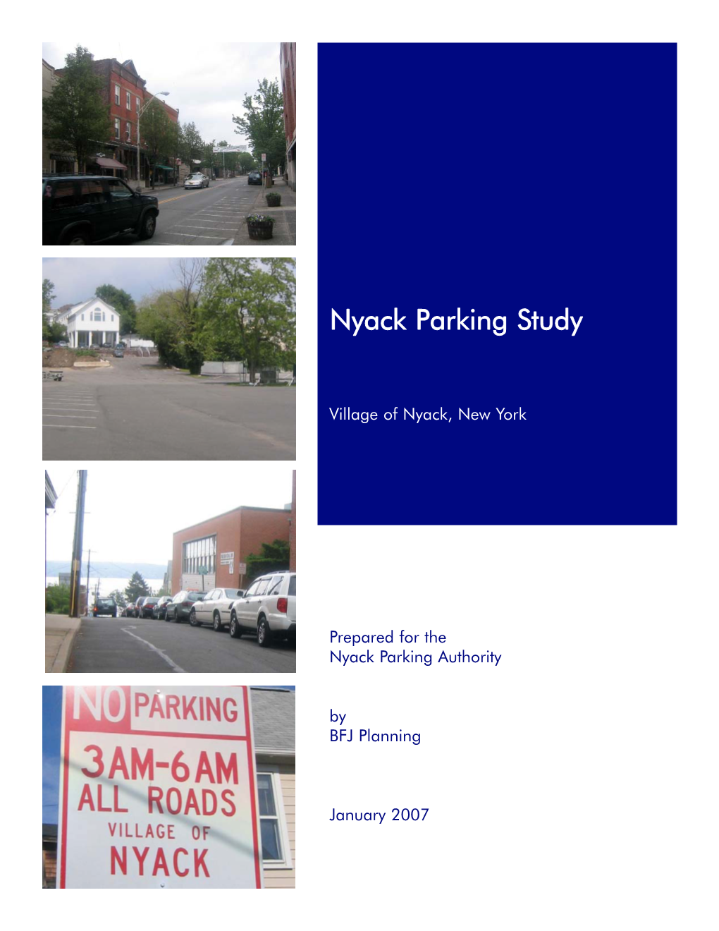BFJ Parking Study January 2007