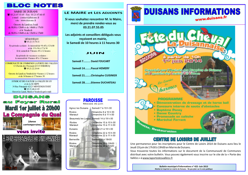 Duisans Informations
