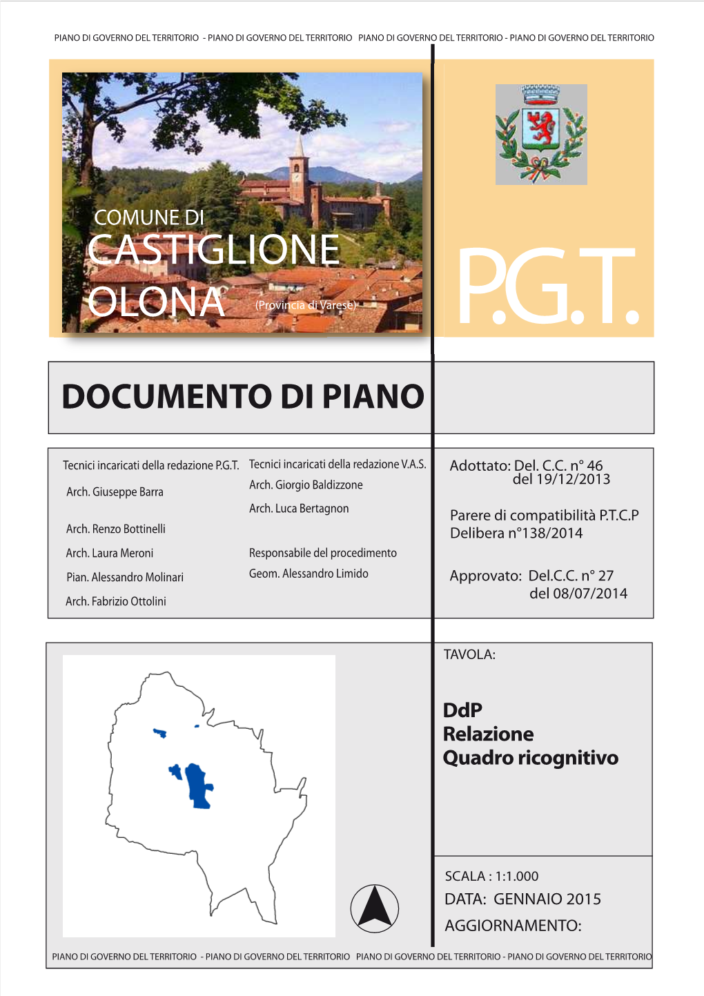 CASTIGLIONE OLONA (Provincia Di Varese) P.G.T