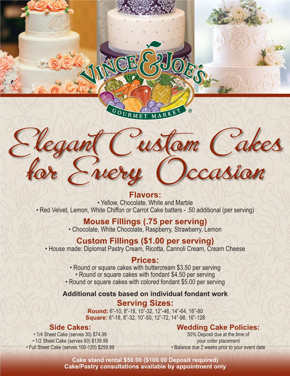 Elegant Custom Cakes for Every Occasion