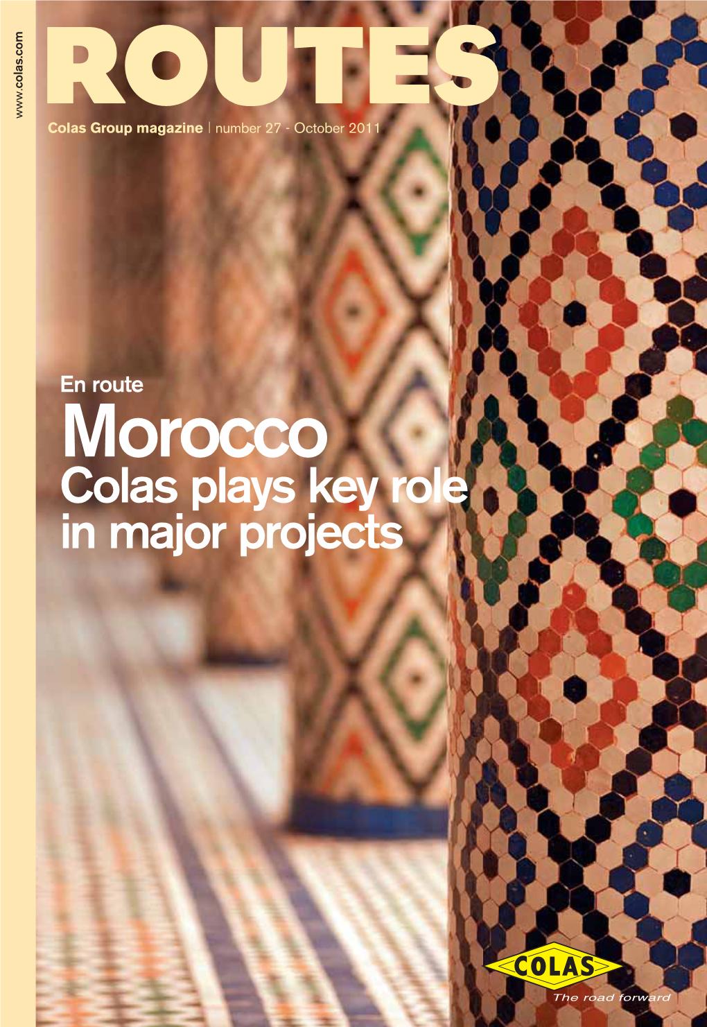 Morocco Colas Plays Key Role in Major Projects