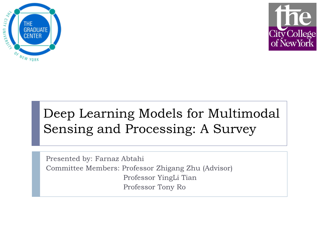 Deep Learning for Computer Vision