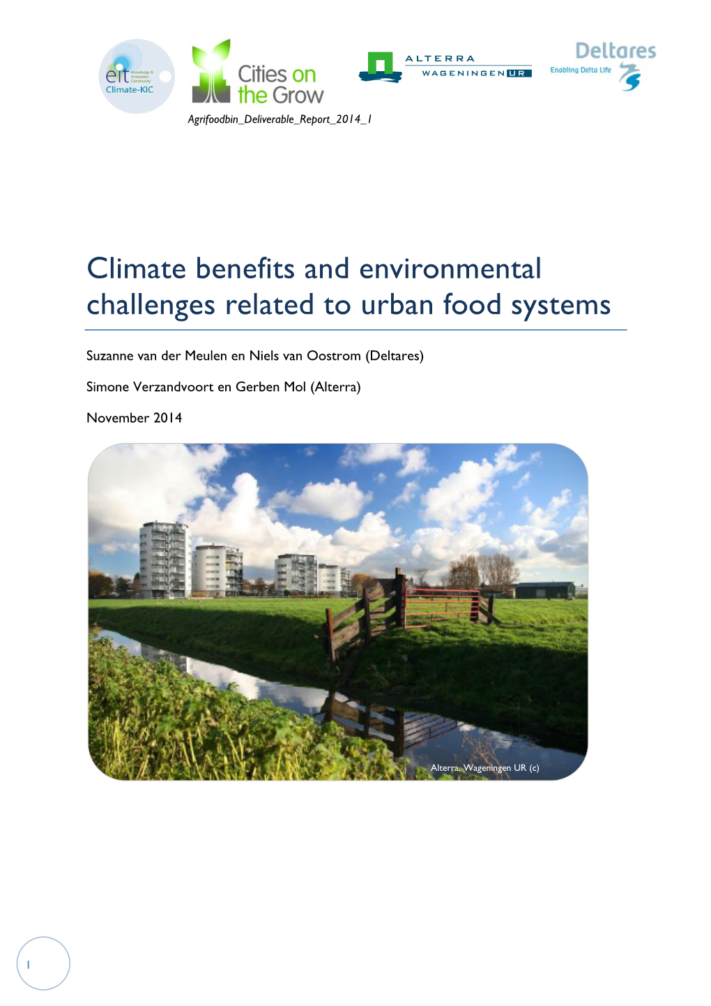 Climate Benefits and Environmental Challenges Related to Urban Food Systems