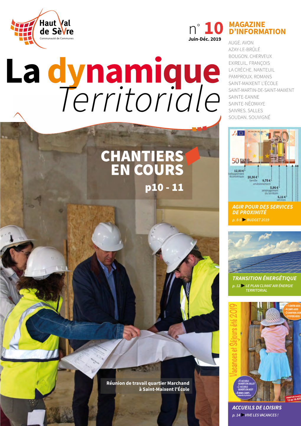 CHANTIERS EN COURS P10 - 11