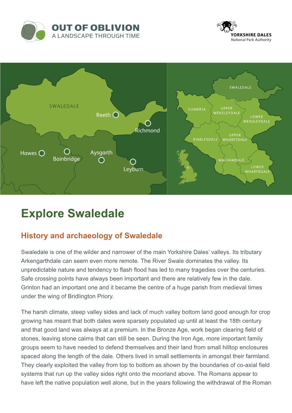 Explore Swaledale