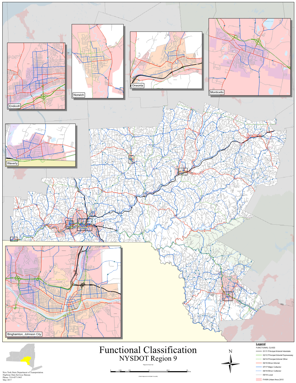 Functional Class Map: Region 9