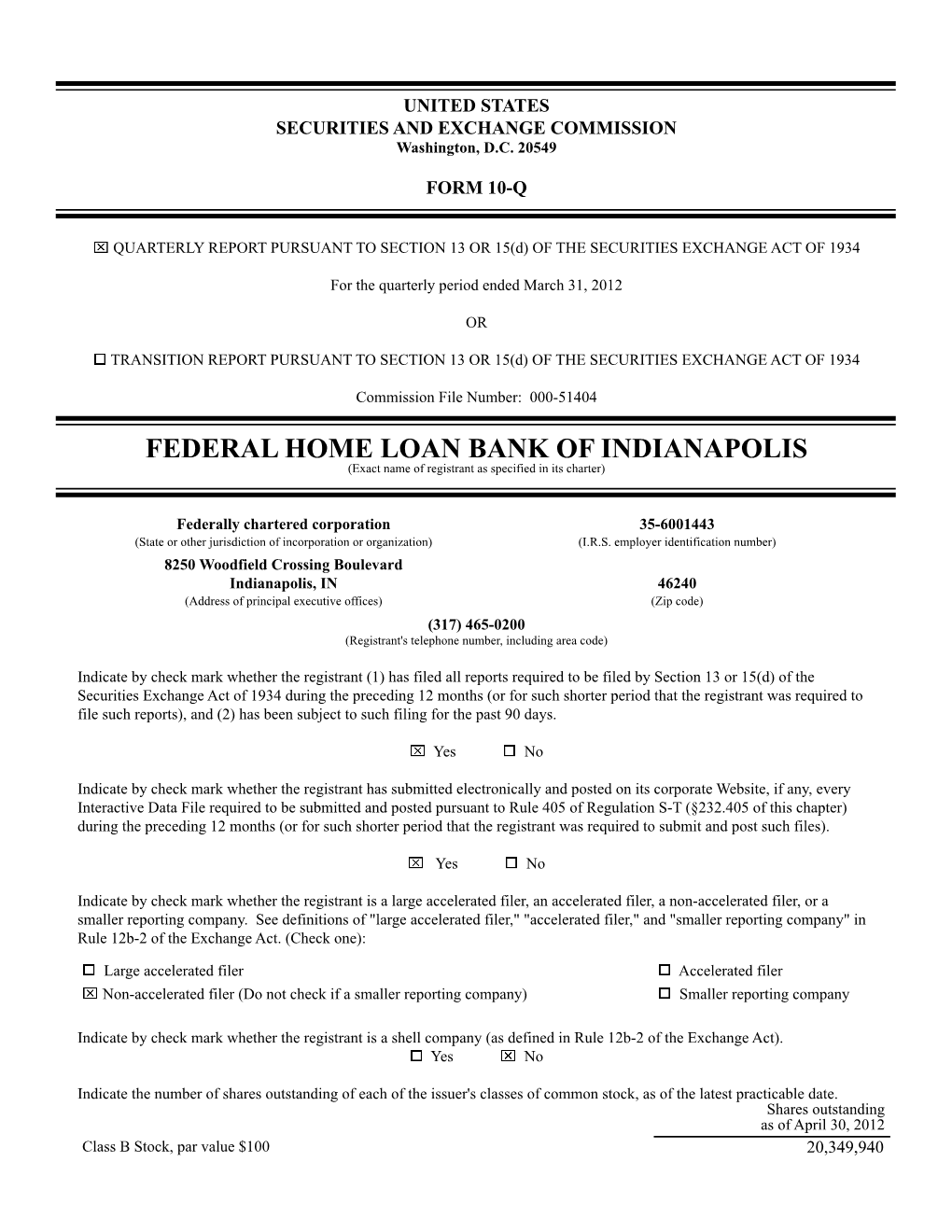 1Q Form 10-Q