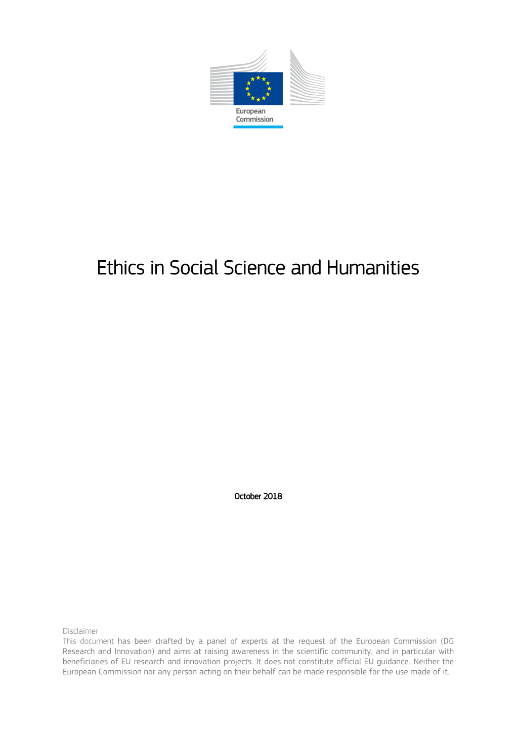 Ethics in Social Science and Humanities