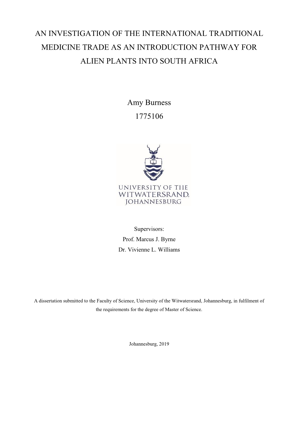 Burness 2019 WITS Msc Thesis[308].Pdf