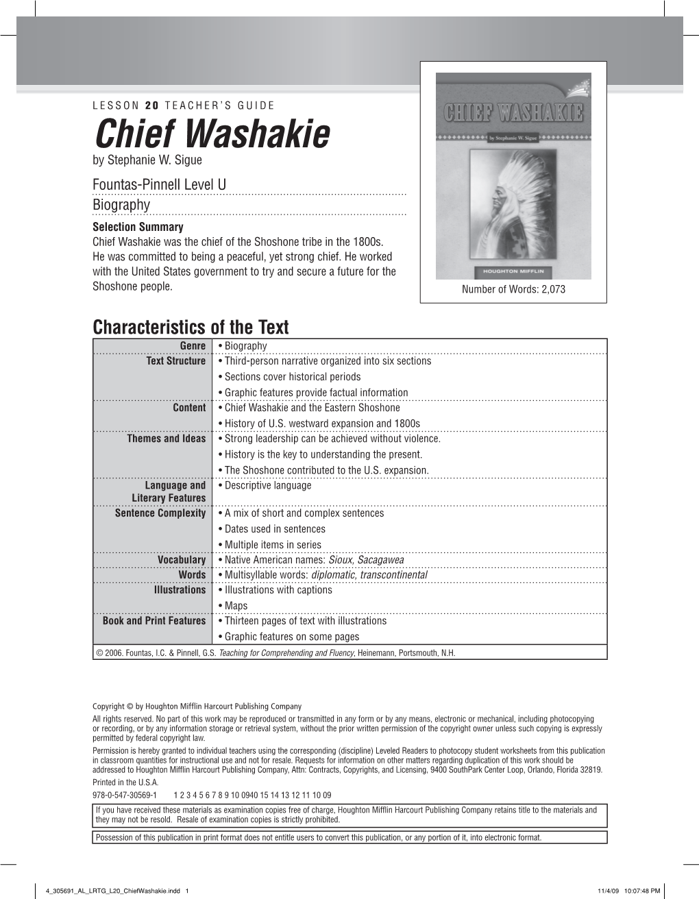 Chief Washakie by Stephanie W