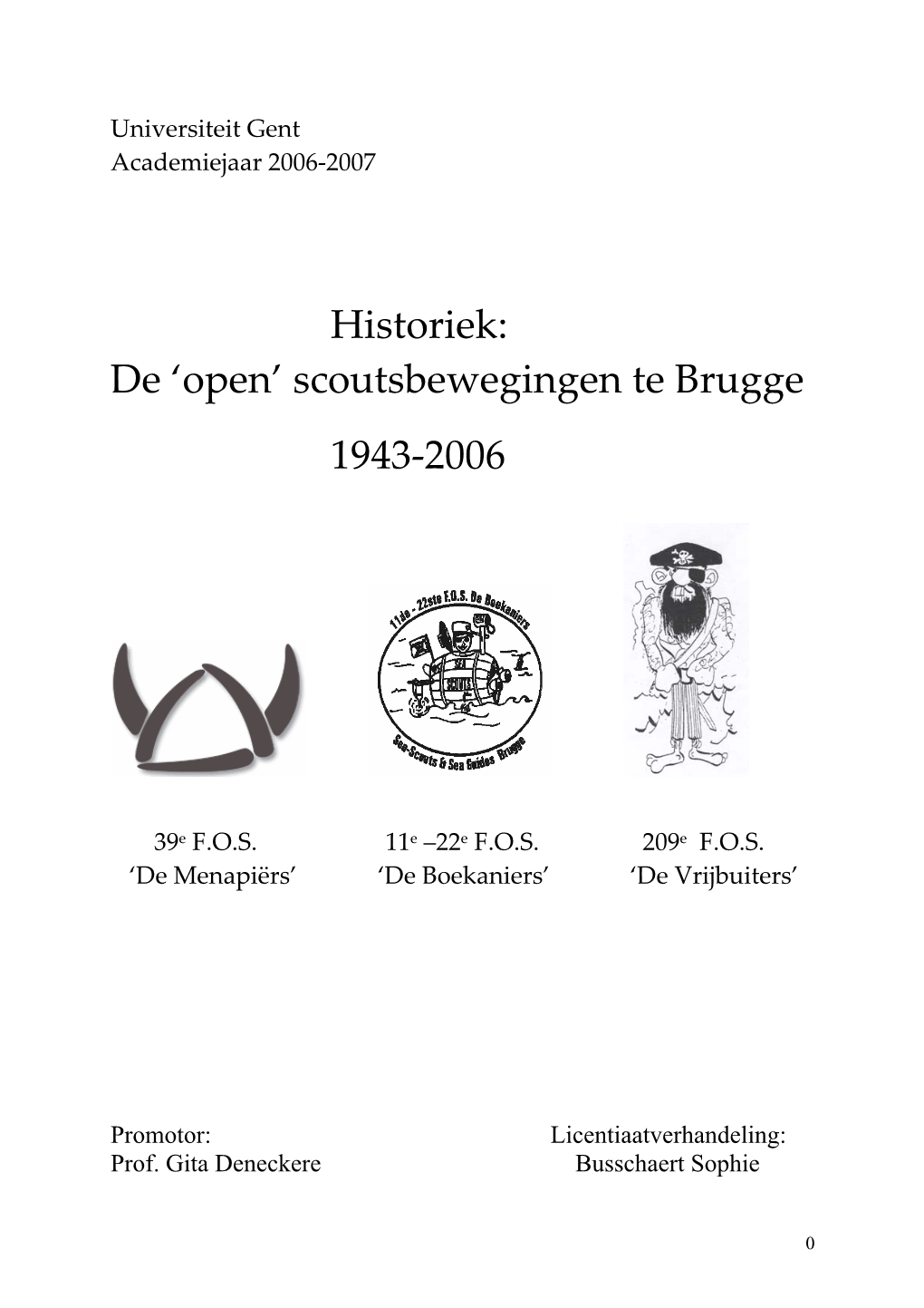 FOS in Brugge 1970‐2000