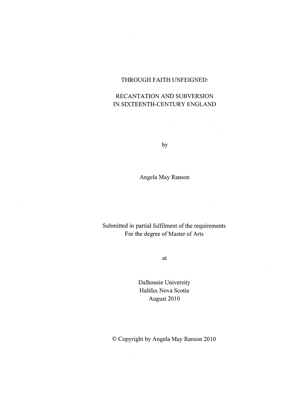 Proquest Dissertations