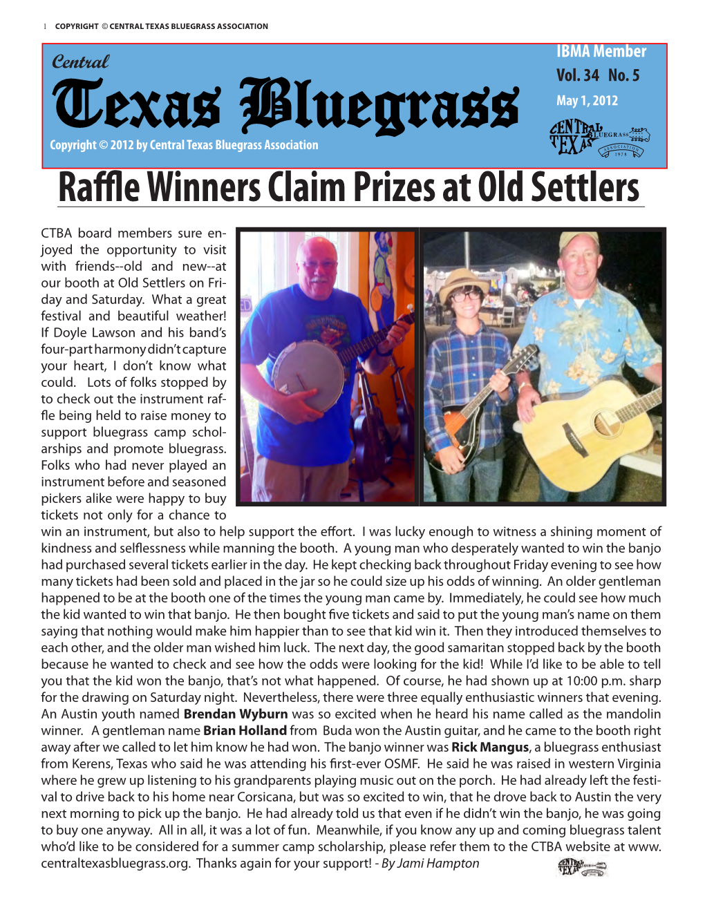 Ctba Newsletter 1205