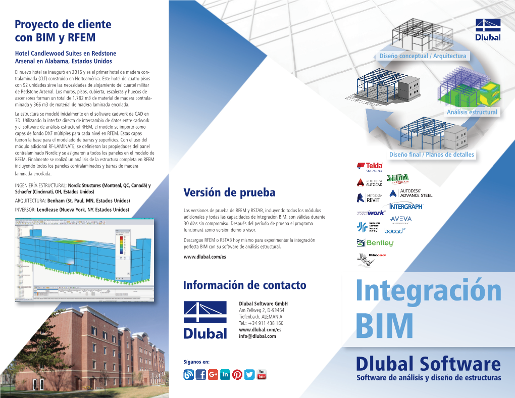 Integración BIM, Son Válidas Durante 30 Días Sin Compromiso