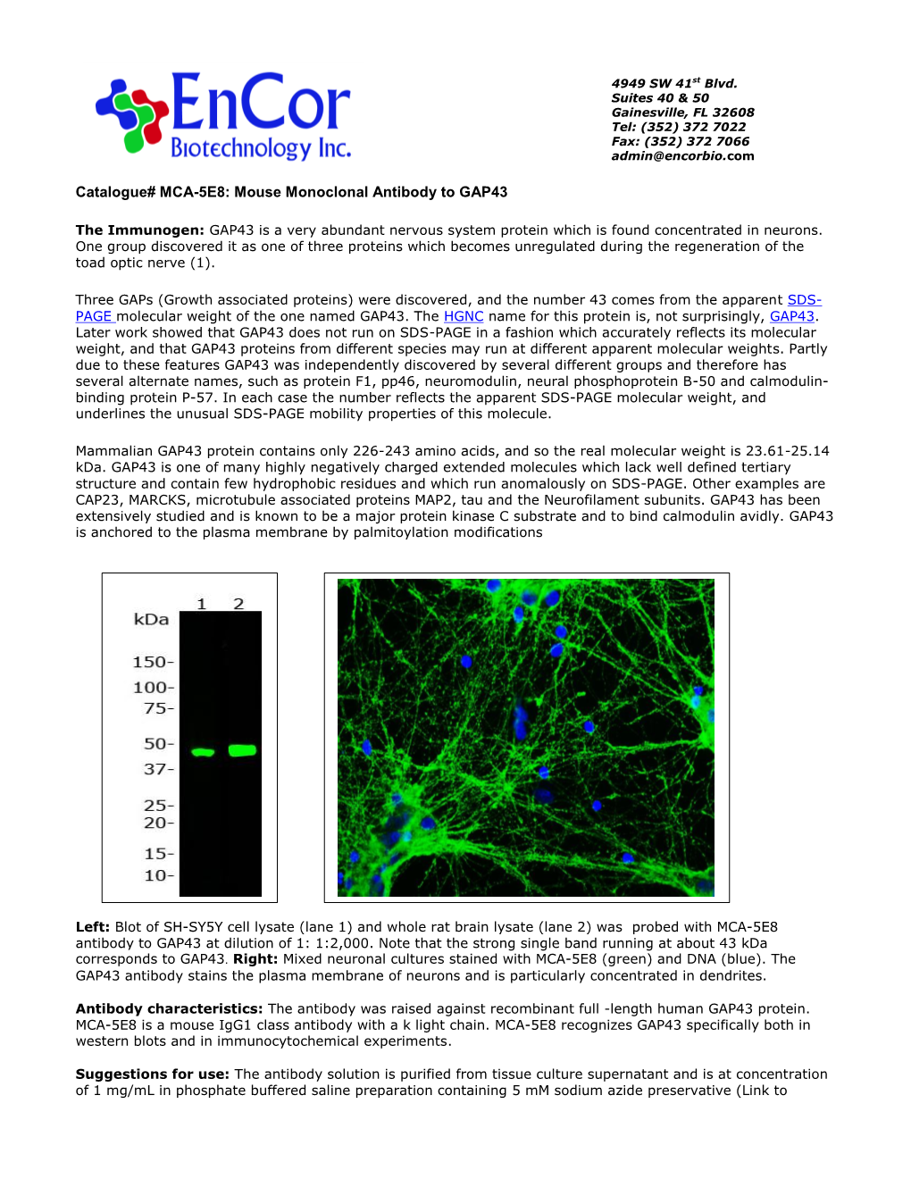 Encor Biotechnology Inc