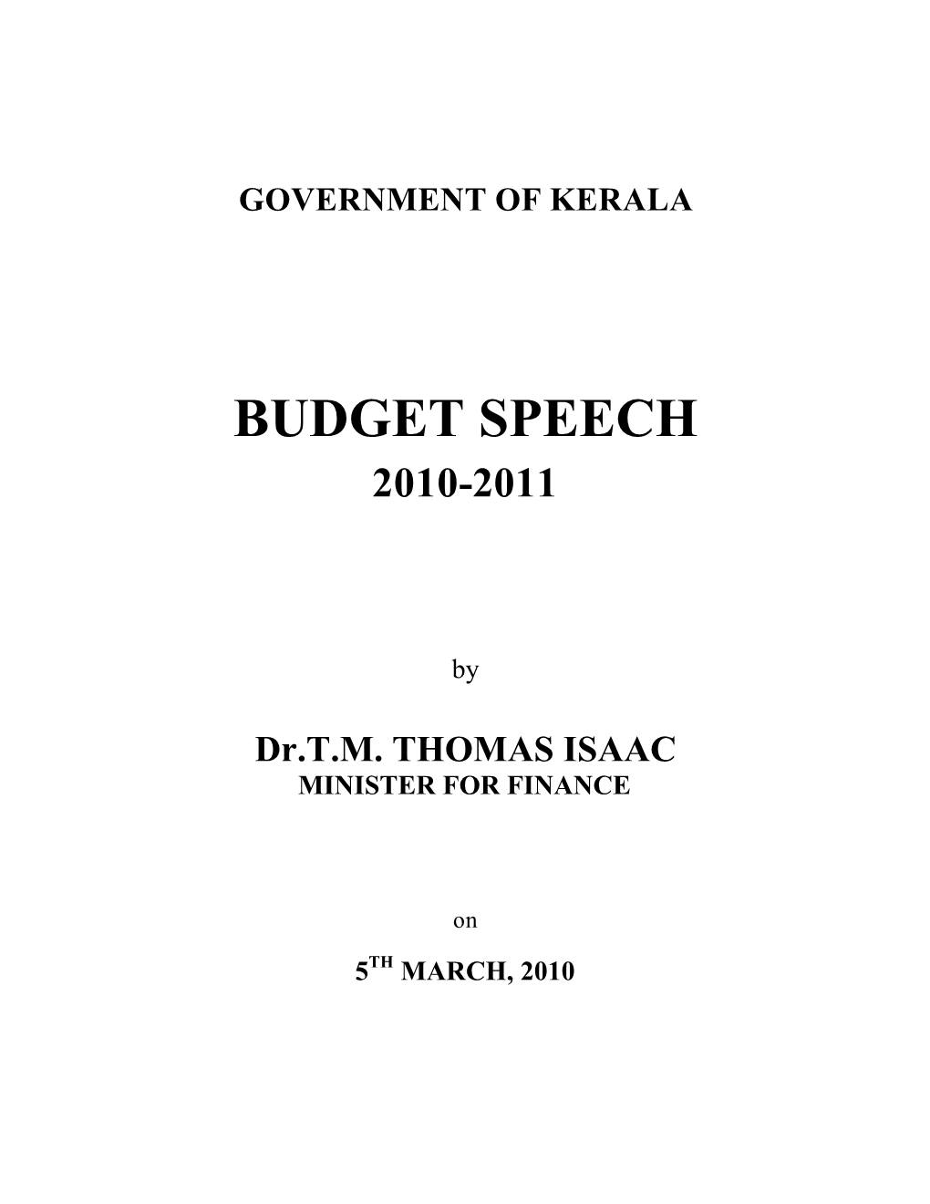 Budget Speech-English