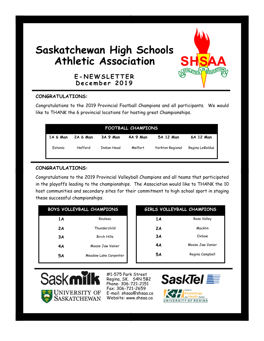 Saskatchewan High Schools Athletic Association